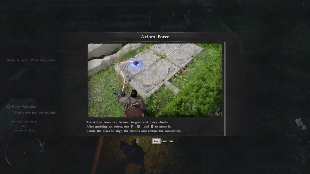 How to use Axiom Force tutorial in Crimson Desert