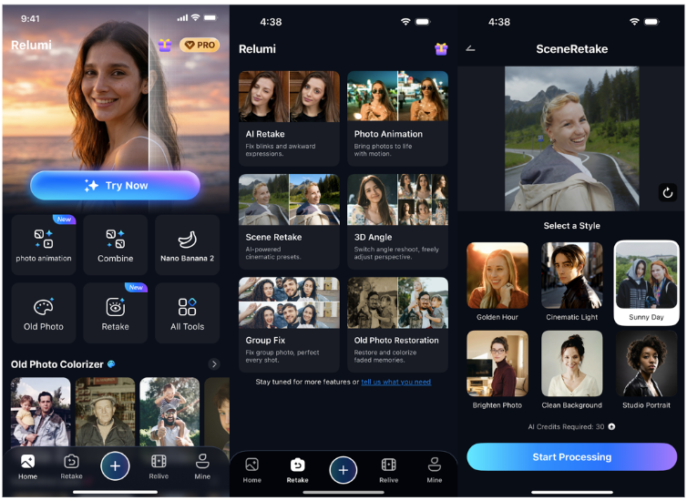 Wondershare Relumi: The AI Photo Retake App That Lets You Recreate Moments