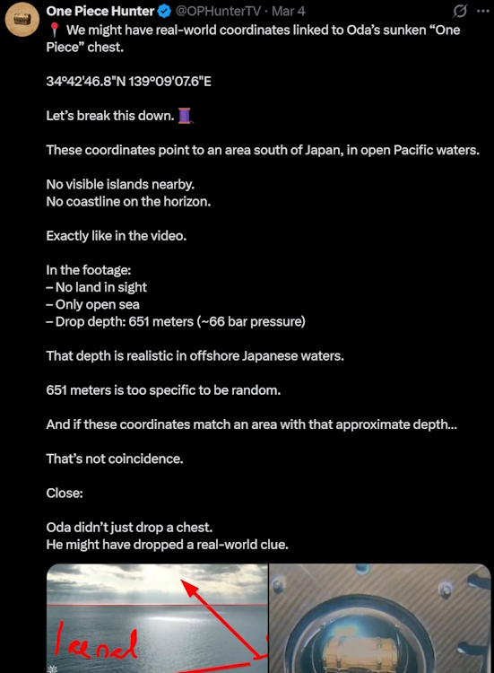 location of one piece treasure