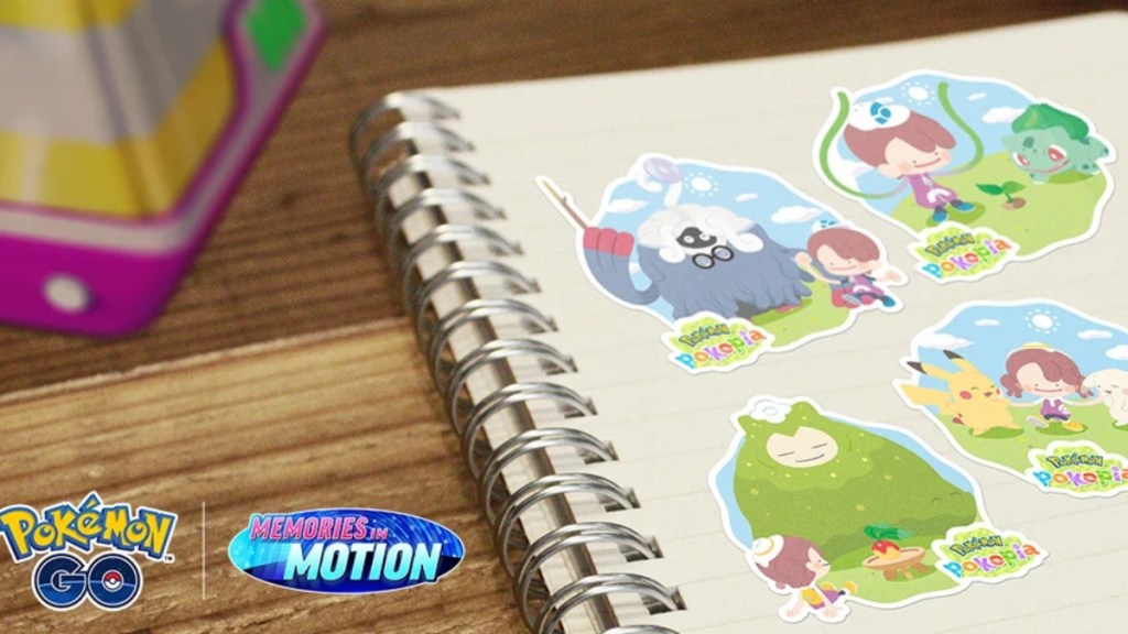 Pokemon GO Pokopia Stickers