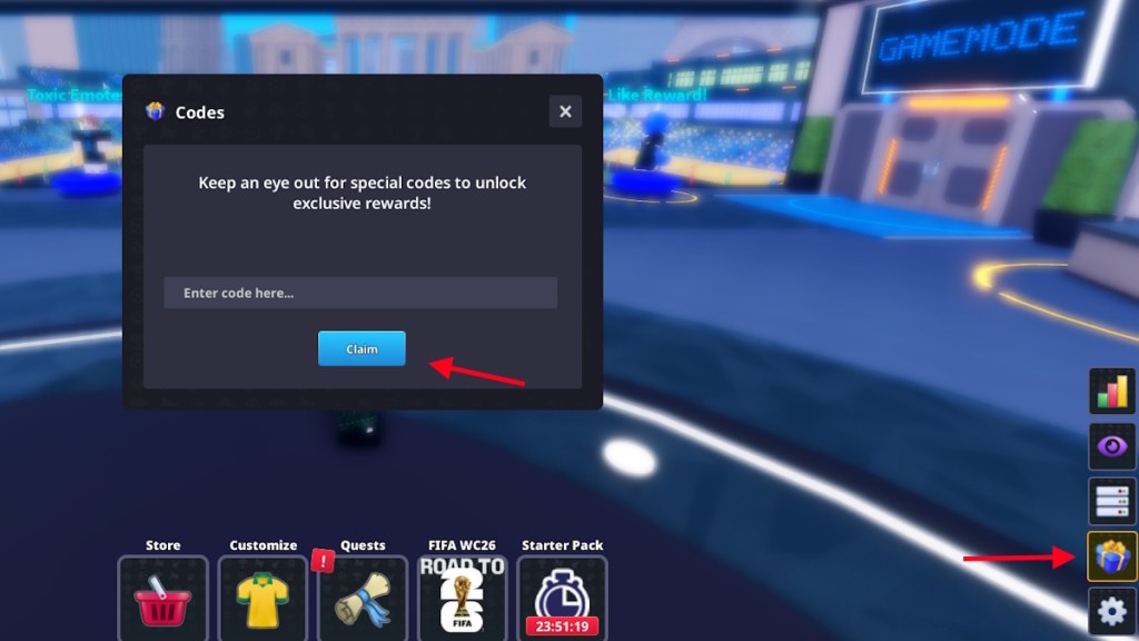 redeem FIFA super soccer codes