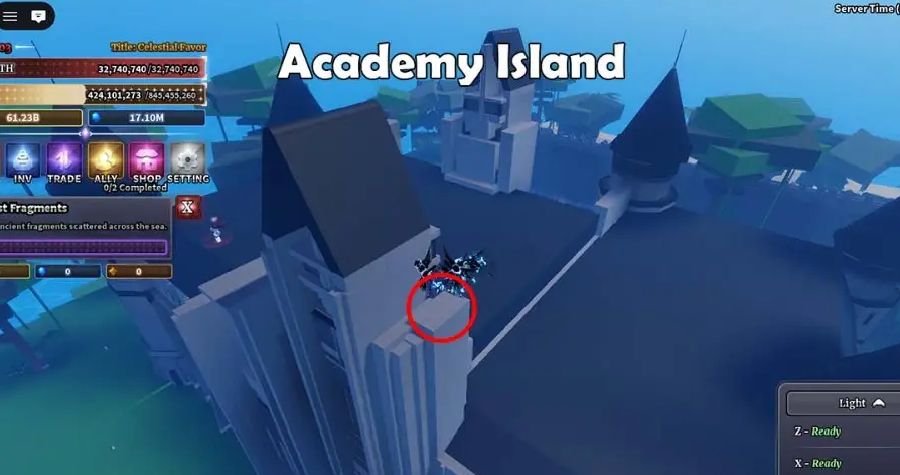 Academy Island fragment 2