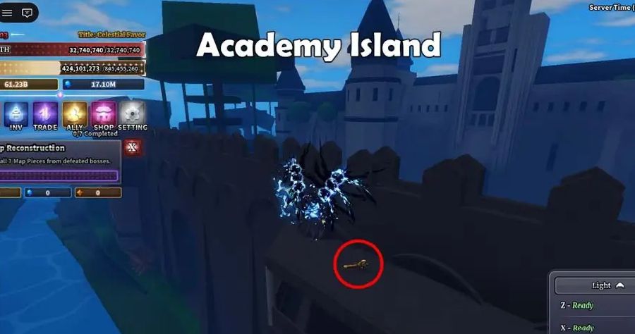 Academy Island fragment