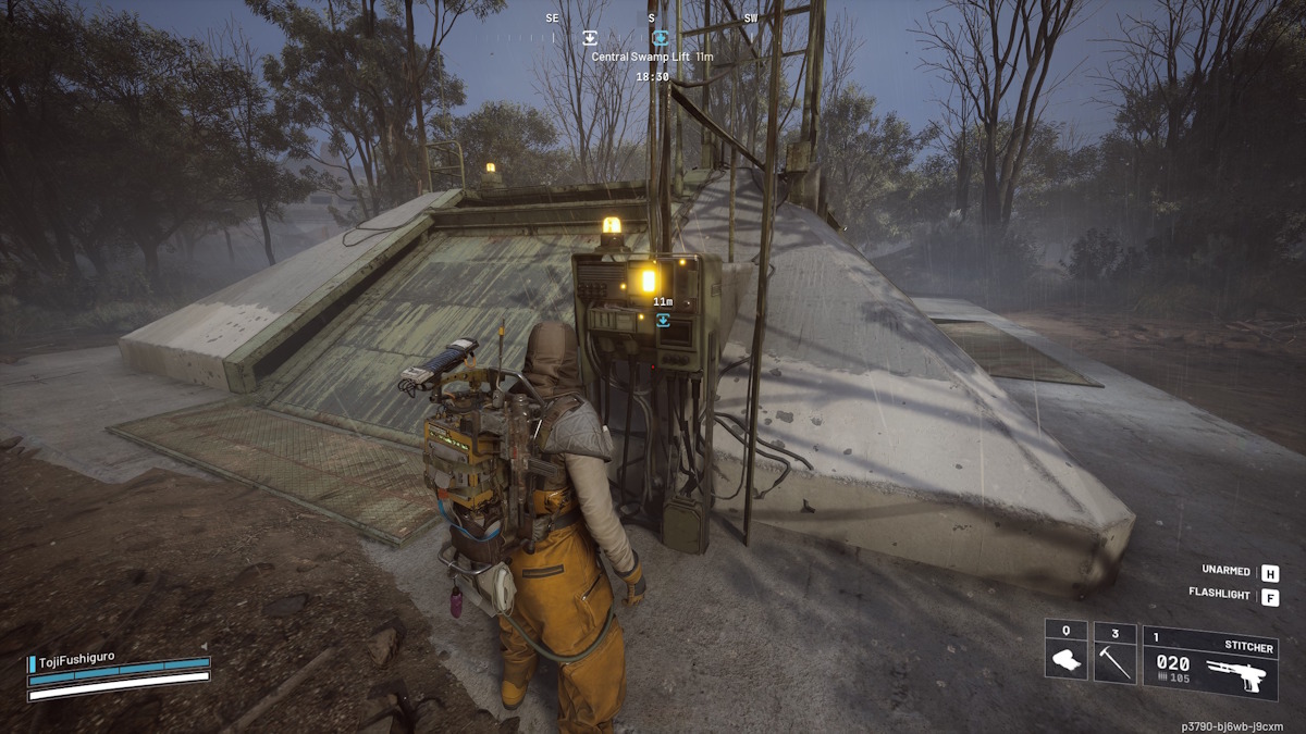 Alarm blaring at the extraction point after interacting with the console in Arc Raiders