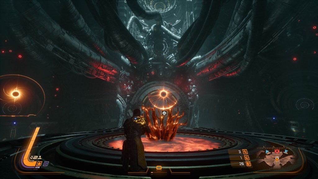 Ancient Depths biome in Saros