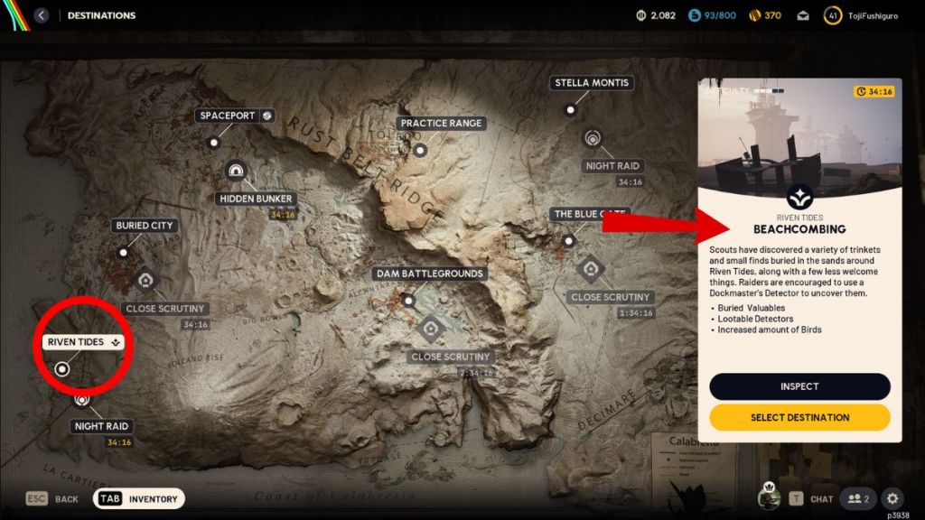 Arc Raiders Beachcombing Map Condition