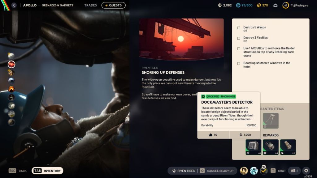 Arc Raiders Dockmaster's Detector