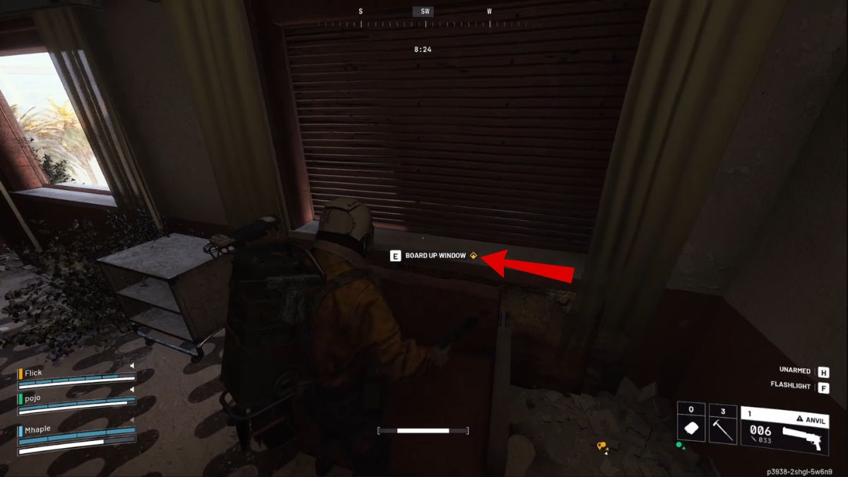 Ventana cerrada de Arc Raiders apuntalando las defensas
