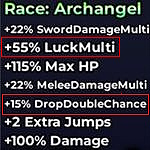 Archangel Race Sailor Piece