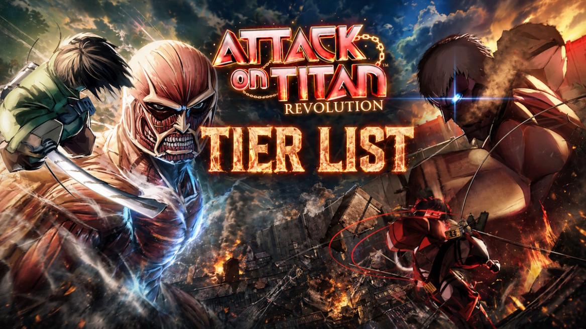 Attack on Titan Revolution tier list cover