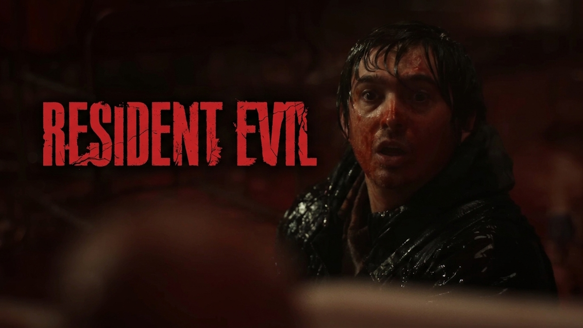 Austin Abrams in the new Resident Evil movie
