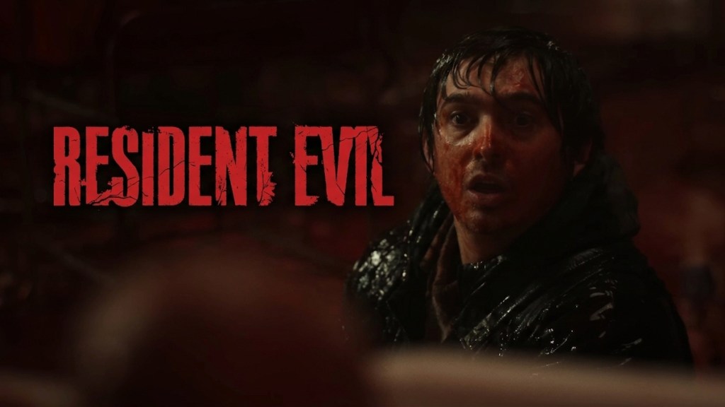 Austin Abrams in the new Resident Evil movie