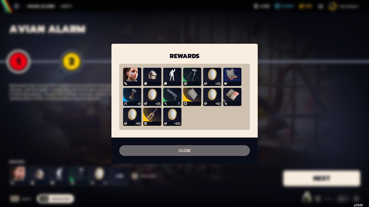 Avian Alarm project rewards