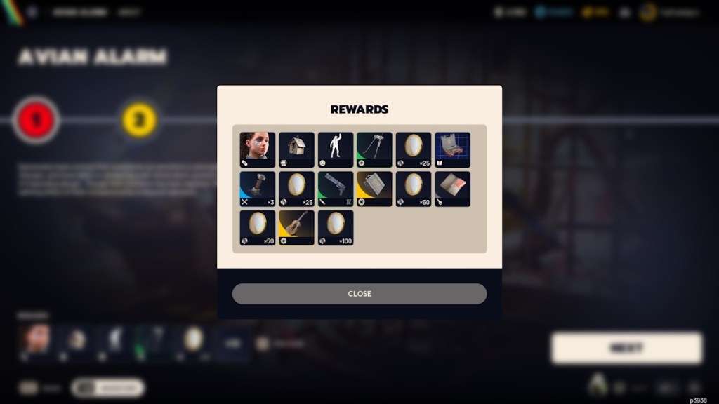 Avian Alarm project rewards