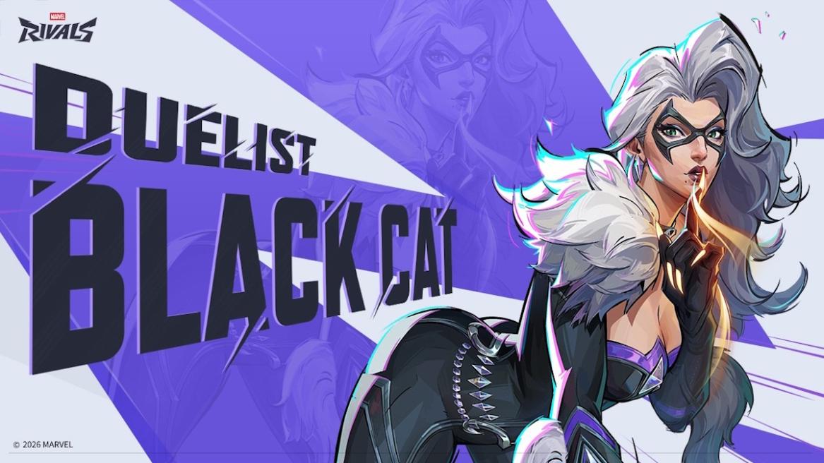Black Cat duelist in Marvel Rivals