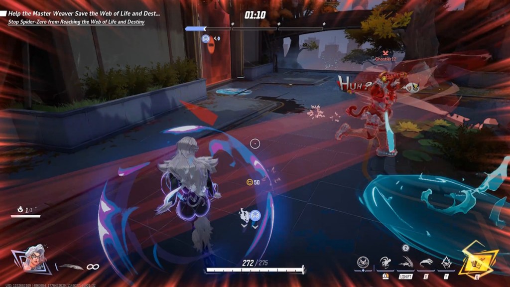 Black Cat's CC Negating ability in Marvel Rivals