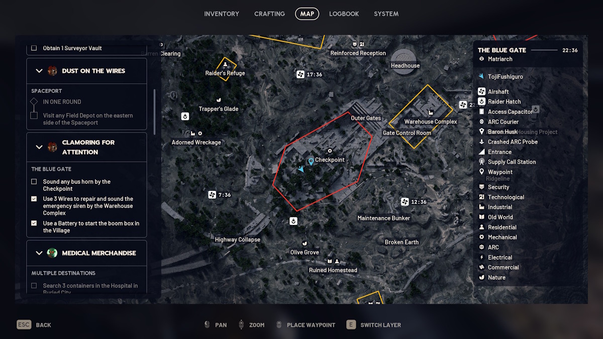 Bus location in Checkpoint area in Arc Raiders