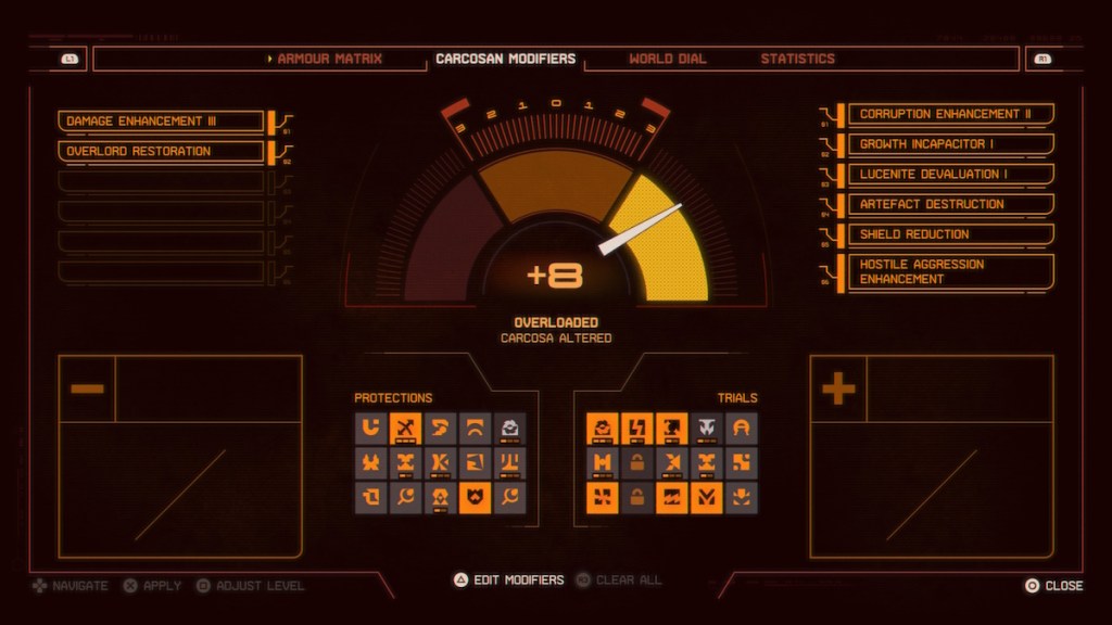Carcosan Modifier in Saros