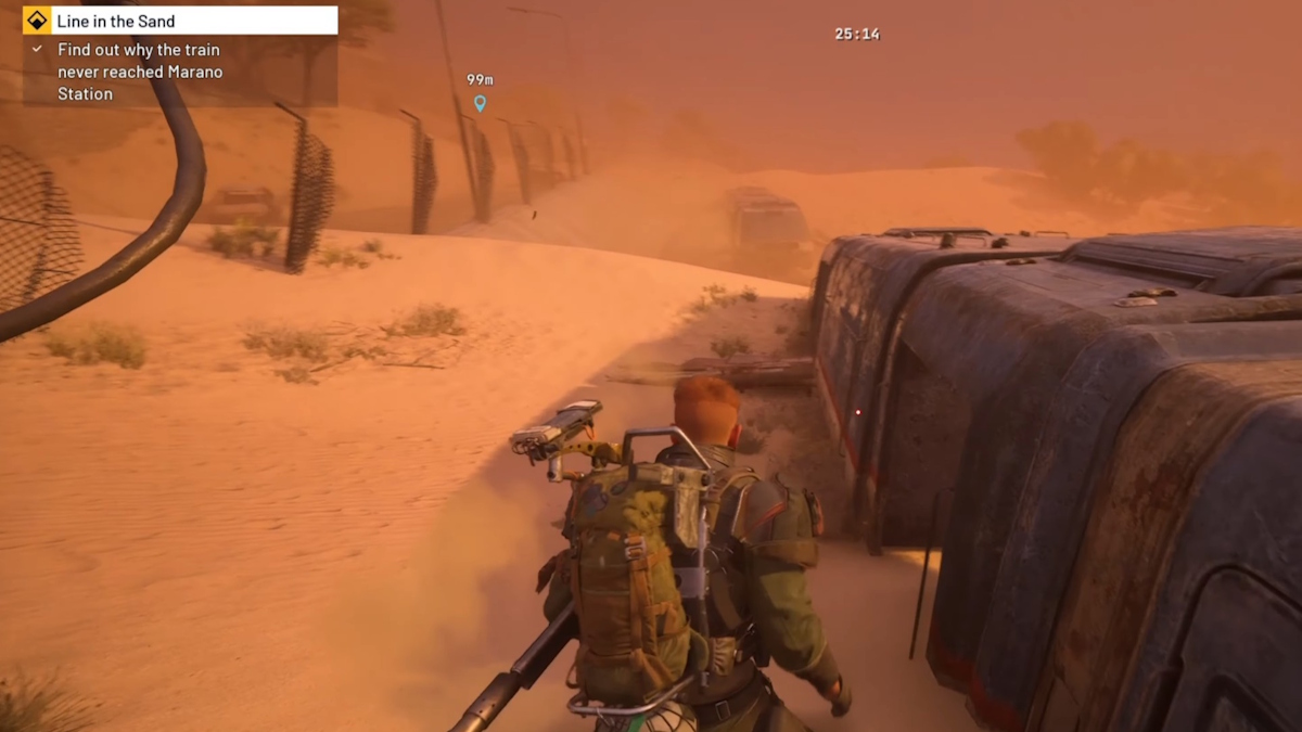 Check the status of the trains in Arc Raiders