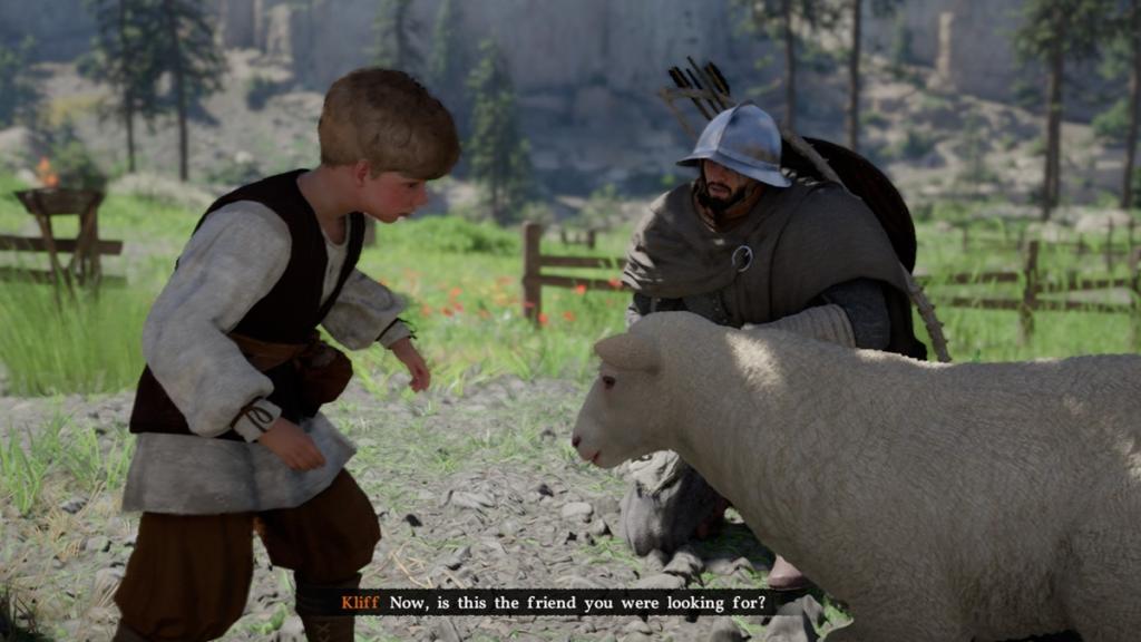 Crimson Desert finding lost sheep