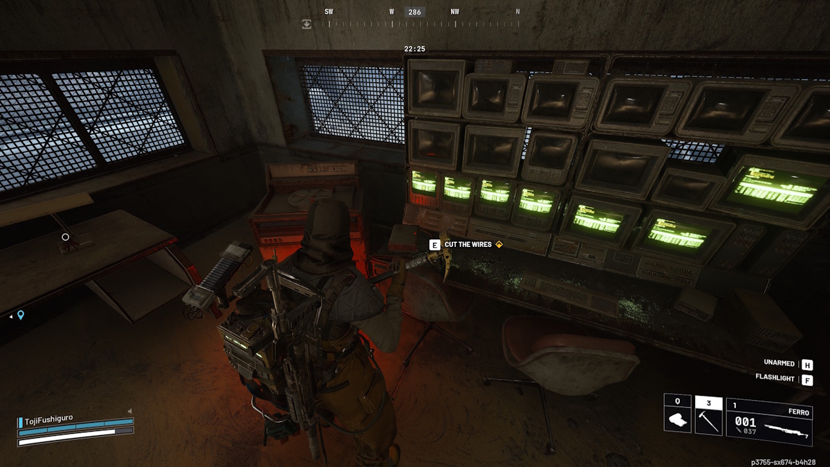 Corta los cables en el edificio de llegadas en Arc Raiders