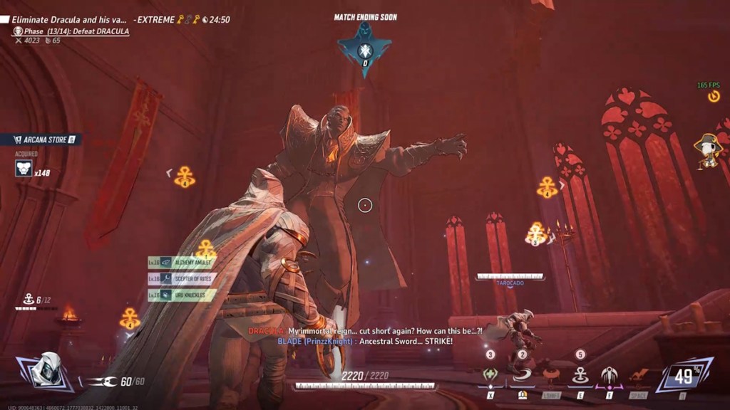Dracula defeated in Marvel Rivals Blood Hunt Mode