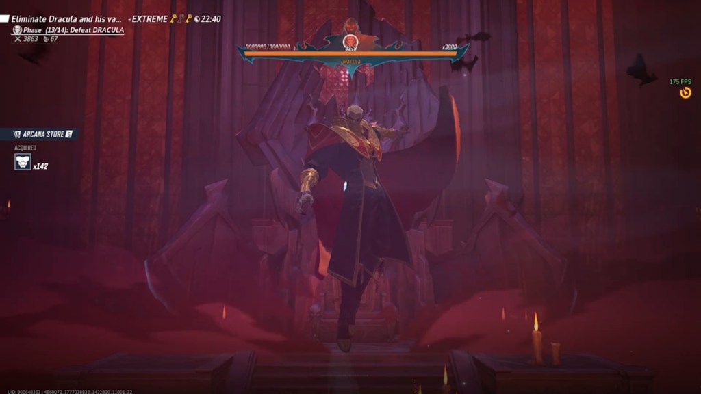 Dracula fight in Marvel Rivals