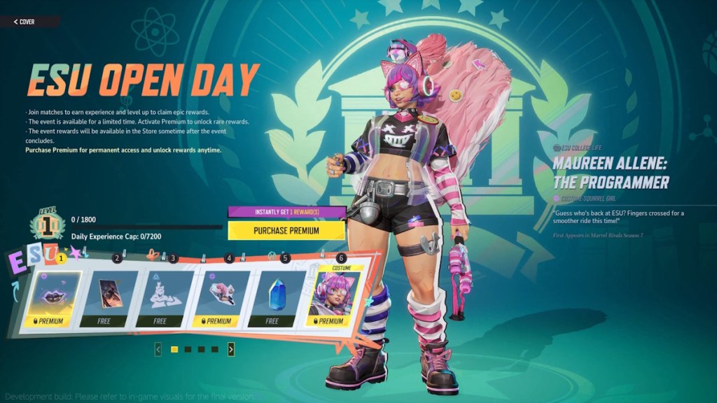 ESU Open Day event page 1