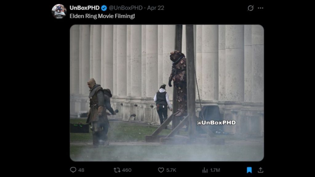 Elden Ring Movie Set Photos Dung Eater