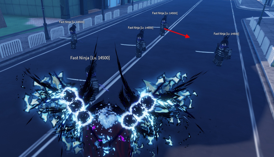 Fast Ninja mobs in Sailor Piece