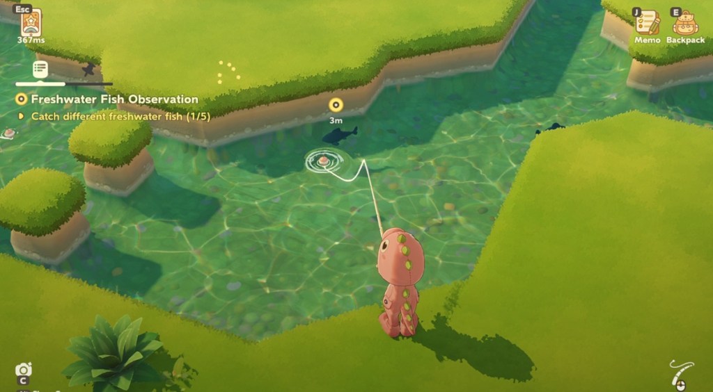 Fishing in Petit Planet