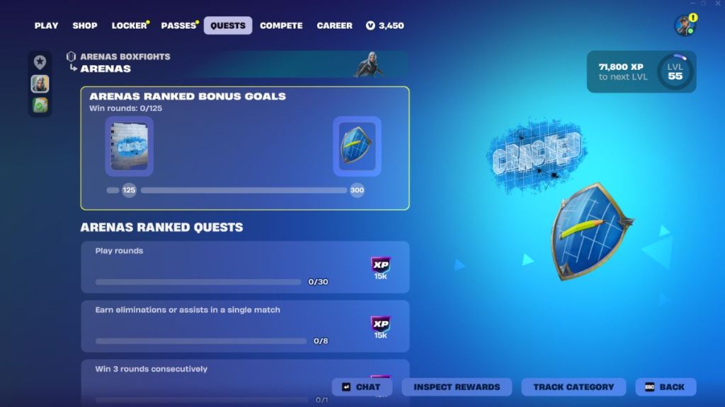 Fortnite Arenas Mode Quests