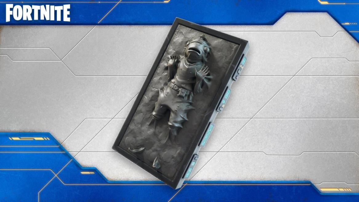 Fortnite Carbonite Fishstick Back Bling