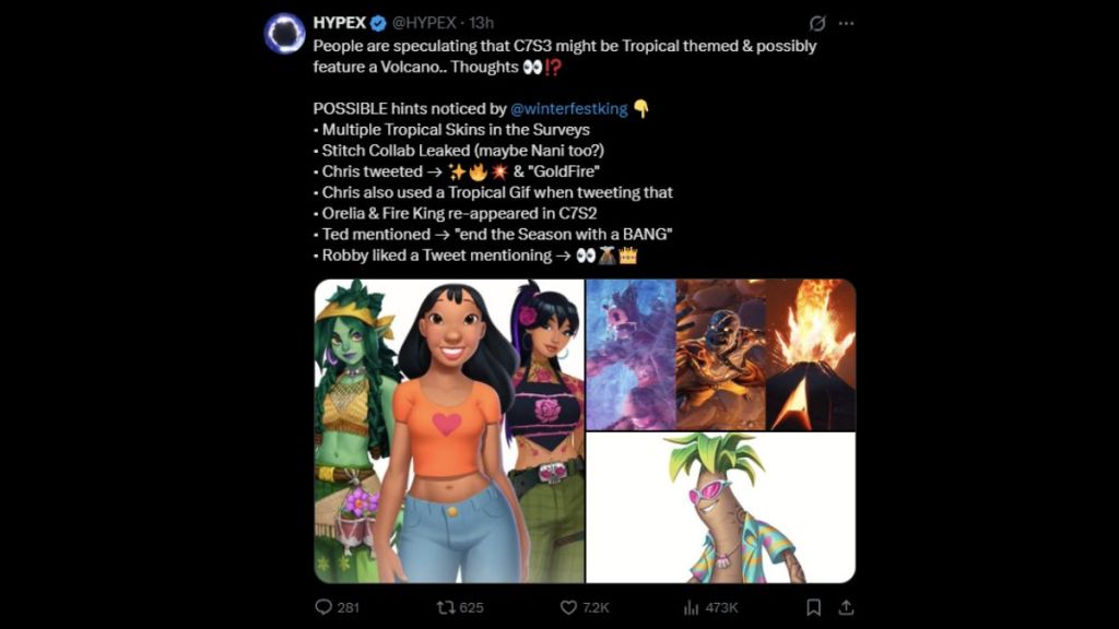 Fortnite Chapter 7 Season 3 Theme
