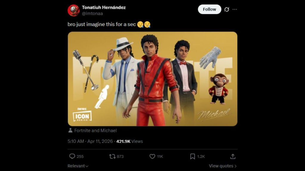 Fortnite Michael Jackson