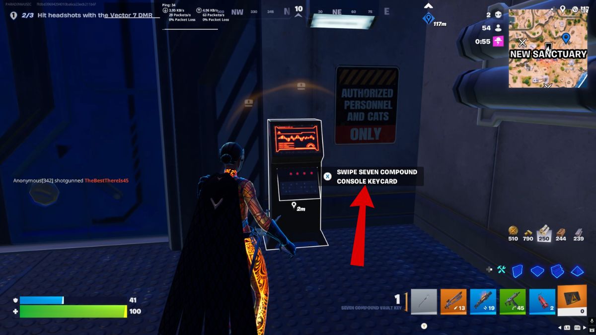 Fortnite New Sanctuary Vault Unlock