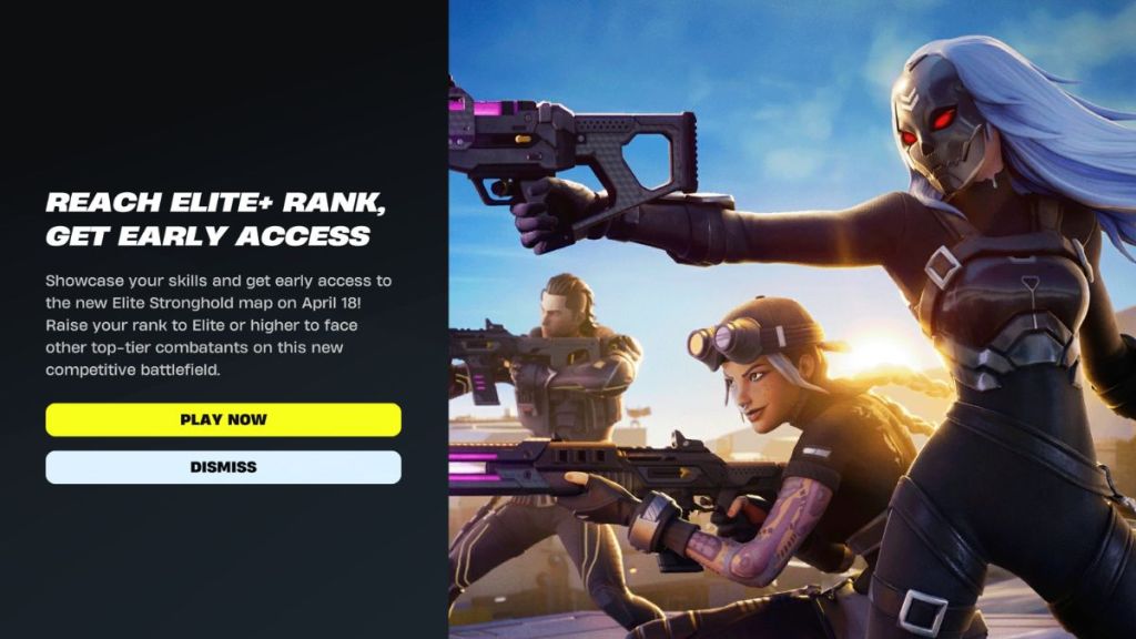 Fortnite Reload Elite Stronghold Unlock