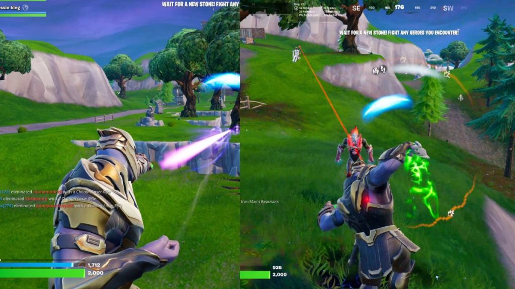 Fortnite Thanos Abilities
