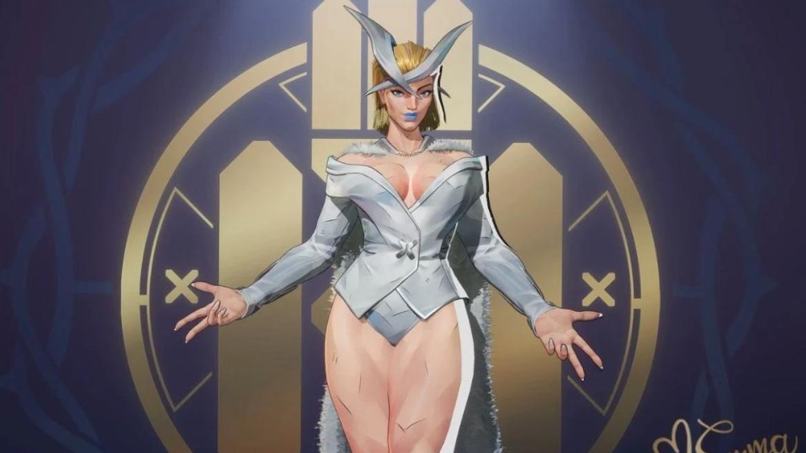 Free Emma Frost Gala Glam Skin in Marvel Rivals