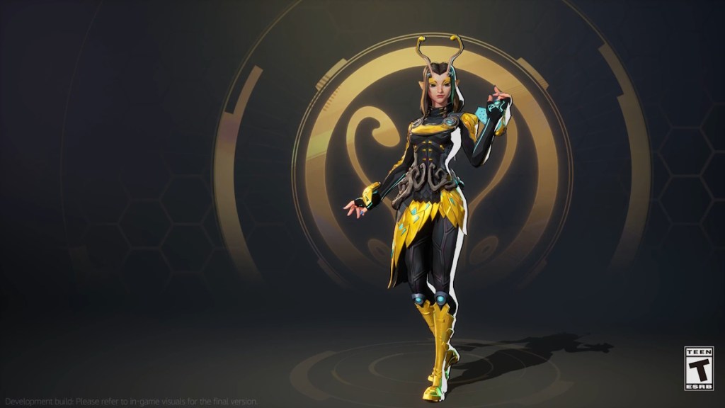 Free Mantis Black and Gold Skin in Marvel Rivals Season 7.5