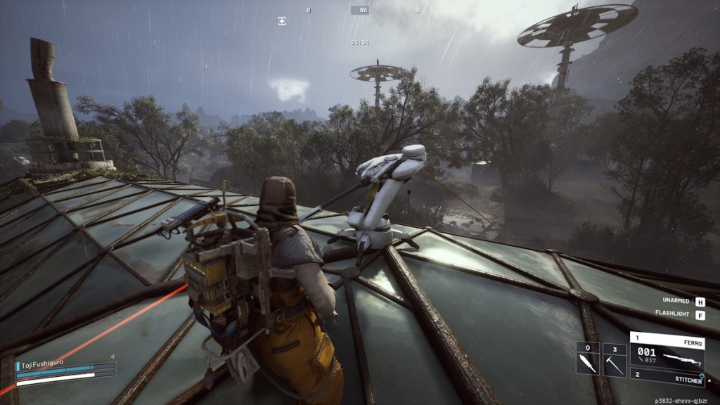 Getting close to a Sentinel Turret in Arc Raiders