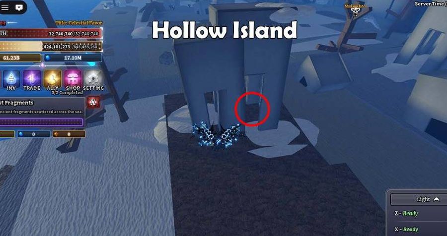 Hollow Island fragment