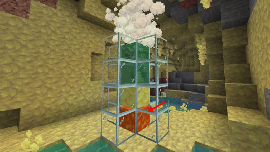 How to Make Geyser in Minecraft using Lava