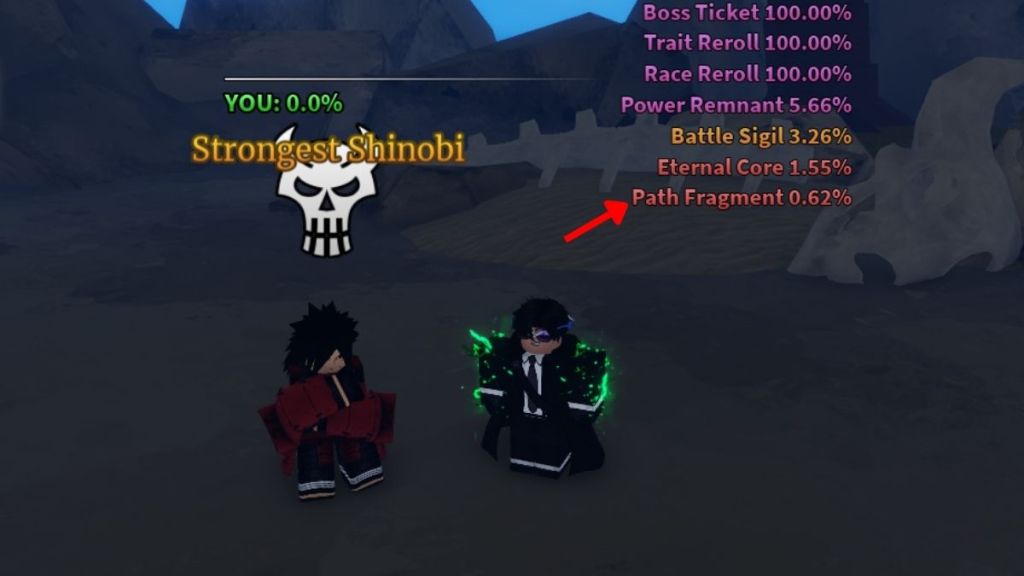 How to Obtain Path Fragment in Sailor Piece