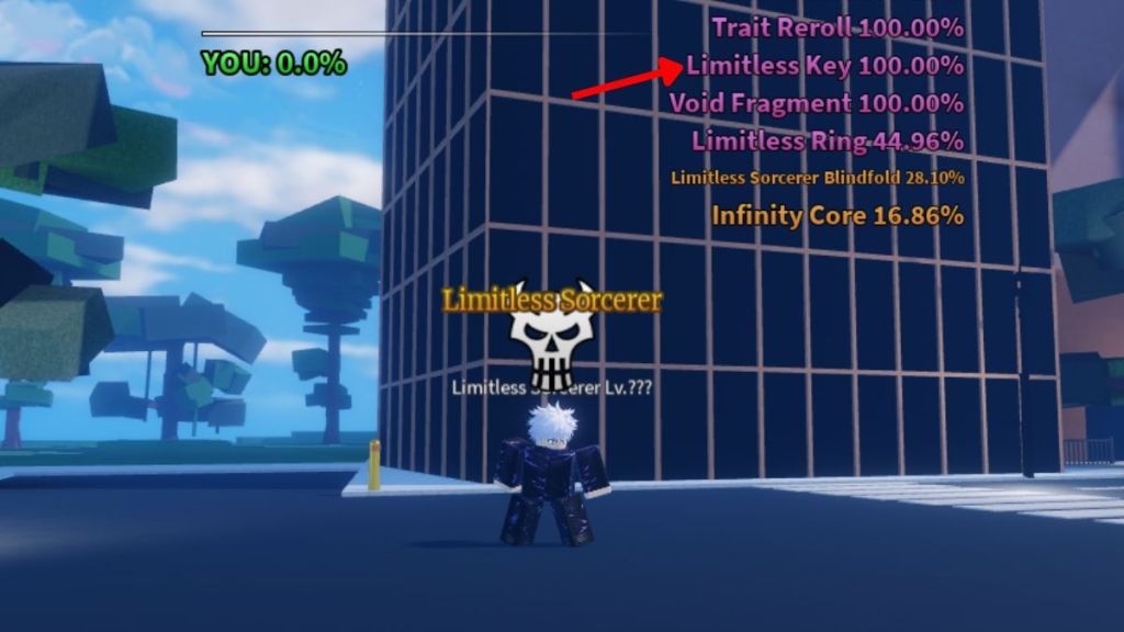 How to Obtain the Limitless Key from Limitless Sorcerer boss