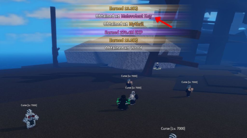 How to Obtain the Malevolent Key in Sailor Piece Cursed Enemies