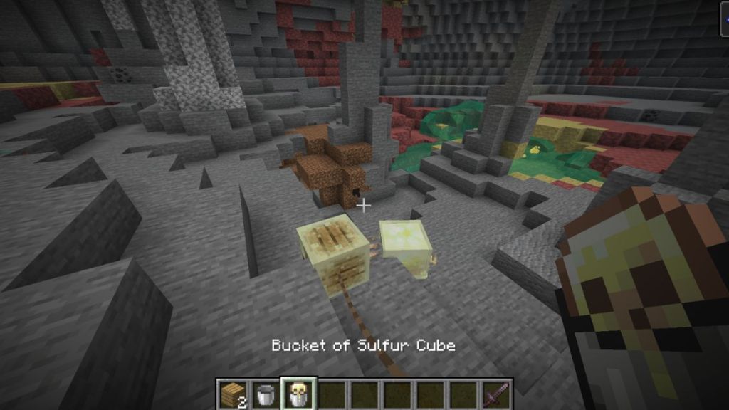How to Transport Sulfur Cube in Minecraft