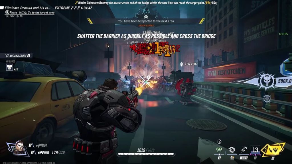 Bridge barrier in Marvel Rivals Blood Hunt