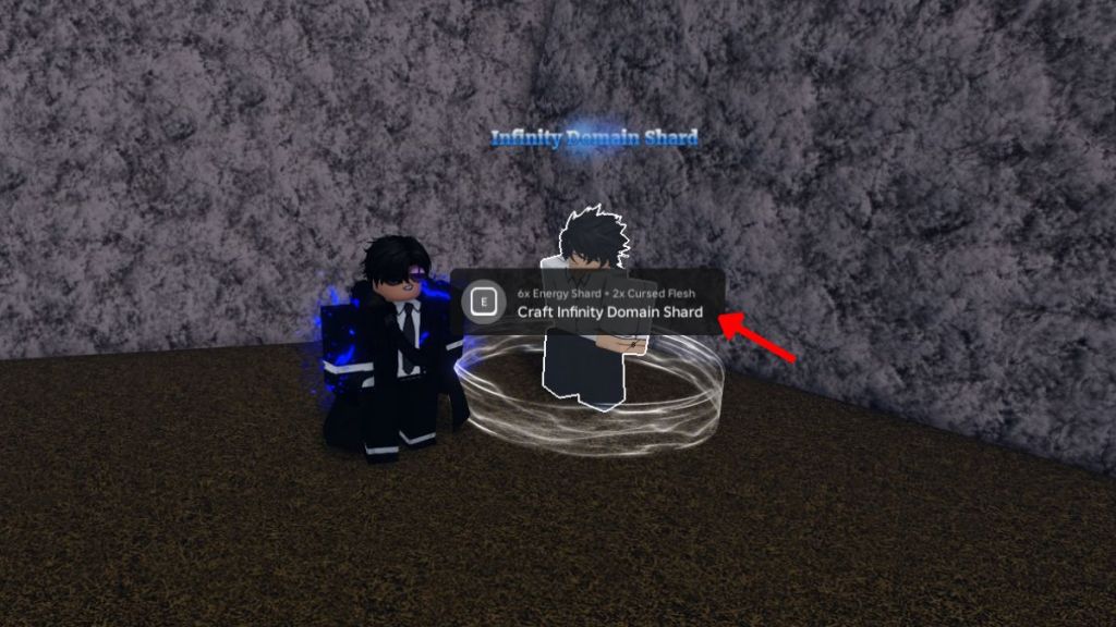 Cómo usar la carne maldita para obtener un fragmento del dominio infinito