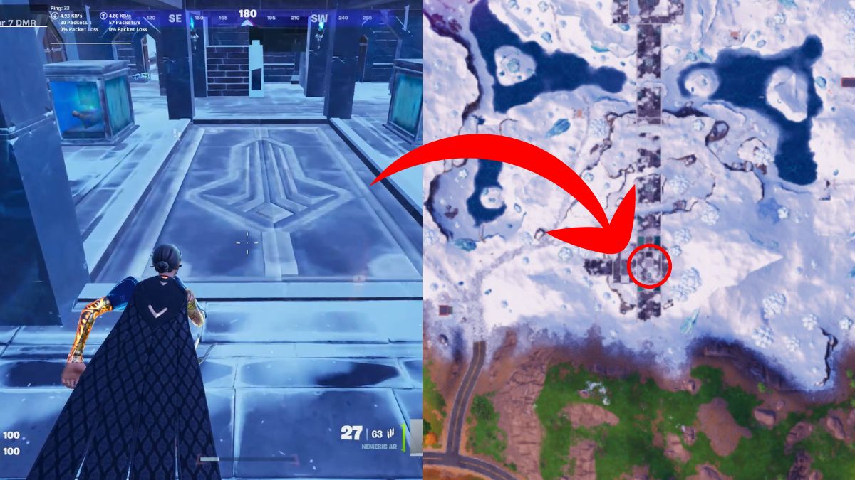 Ice King Fortnite Vault Location